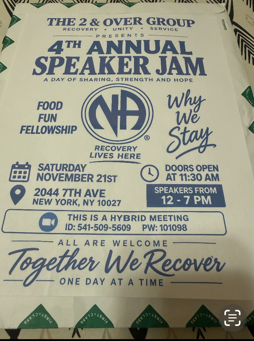 2andover group speaker jam flyer